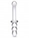 Glas - 8″ Ribbed G-Spot Glass Dildo photo-4