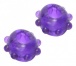 Trinity Vibes - 2 Gummy 粘性阴茎环 - 紫色 照片