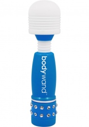 Bodywand - 迷你按摩棒 - 霓虹蓝色 照片