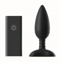 Nexus - Ace Vibrating Butt Plug S - Black photo