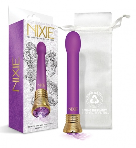 Nixie - Mystic Wave Bulb 震動棒 - 紫水晶 照片