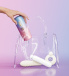 Lovense - Spinel APP Thrusting & Heating Dildo - Blue & Pink photo-14