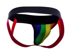 Cut4men - Stripes Jockstrap - Rainbow - L photo
