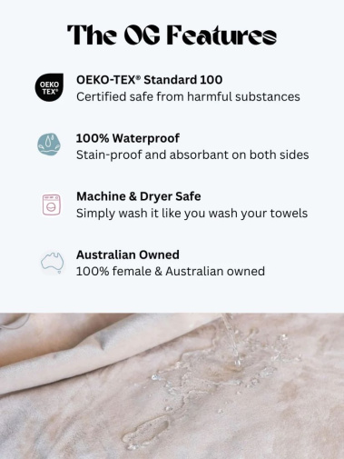 Splash Blanket - The OG Bonded - Champagne - L photo