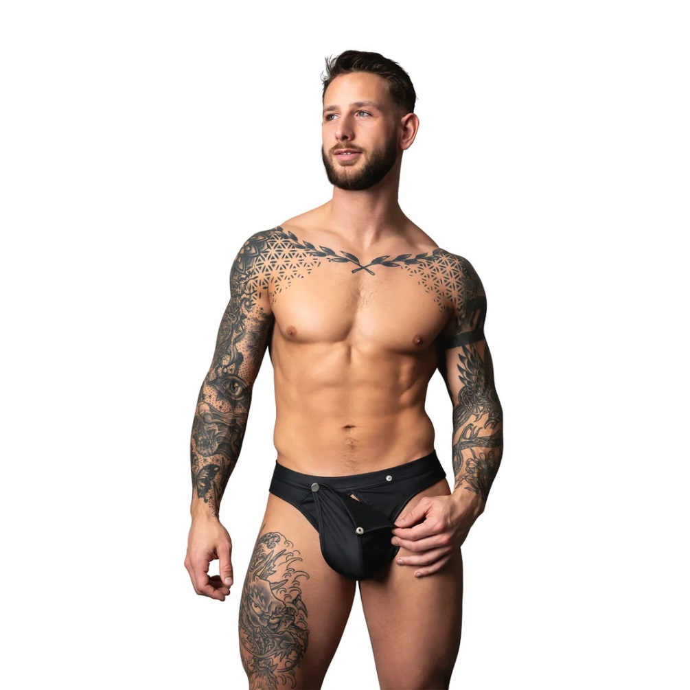 Male Power - Snap Off Thong - S/M - Black photo-6
