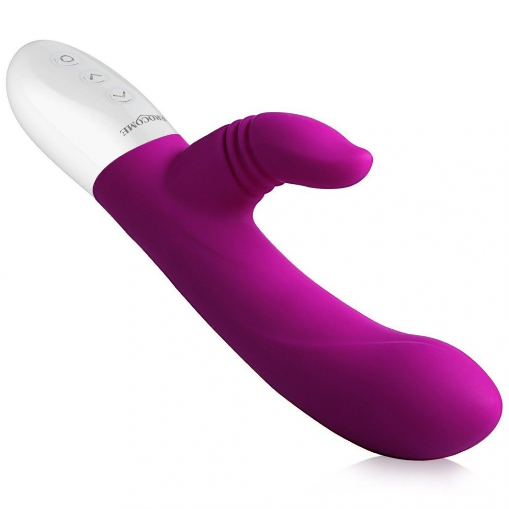 PEGASUS Pegasus licking double shock stick, simulation finge... Erocome - Pegasus - Deep Rose photo-2