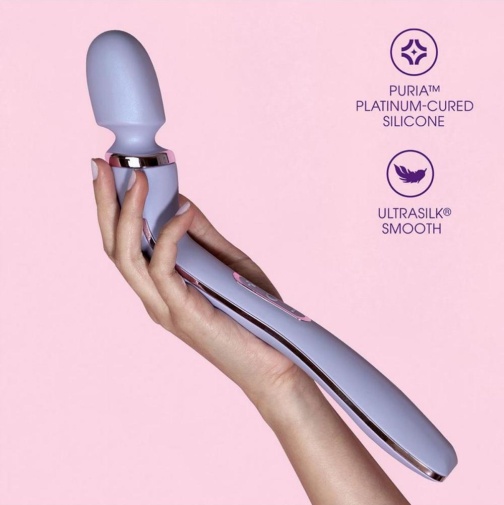 Wellness - 強力按摩震動棒 附遙控器 - 薰衣草色 照片