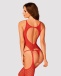 Obsessive - Bodystocking N122 - Red - S/M/L photo-6