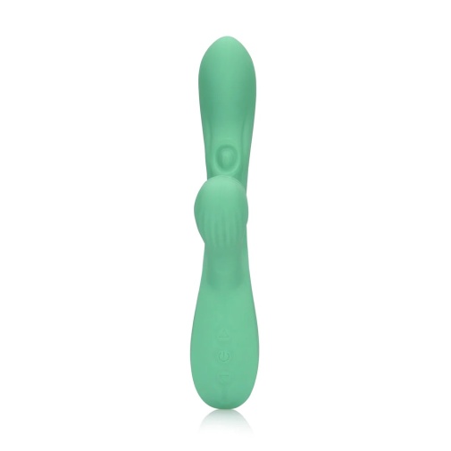 Loveline - Flickering Rabbit Vibrator - Green 照片