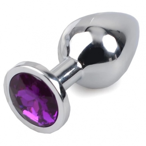 Toynary - AP12 Metal Anal Plug L - Purple photo