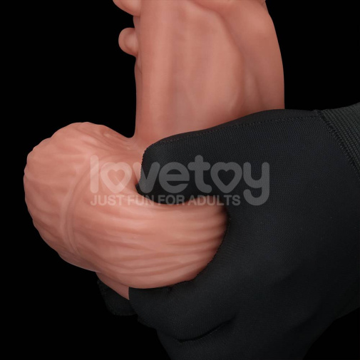 Lovetoy - 10" 握住阴茎大码 - 肉色 照片