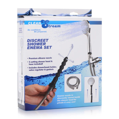 CleanStream - Discreet Shower Enema Set photo