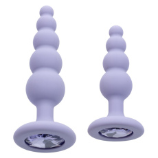 CEN - First Time Beaded Duo Plugs - Purple photo