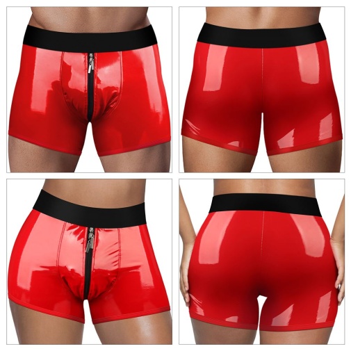 Lovetoy - 悠闲穿戴式短裤 - 红色 - 中/大码 照片