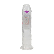 RealRock - 6" LED Vibro Dildo - Clear 照片