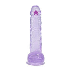 RealRock - 5" Realistic Dildo w Balls - Purple 照片