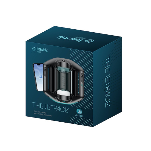 KAOTIK - The Jetpack 旗舰级个性化高速抽插智能飞机杯 - 黑色 照片