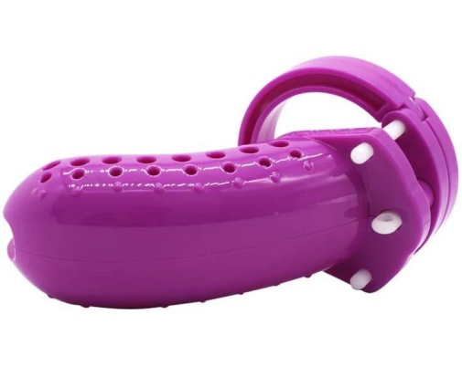 FAAK - Plastic Chastity Cage 23 - Purple 照片