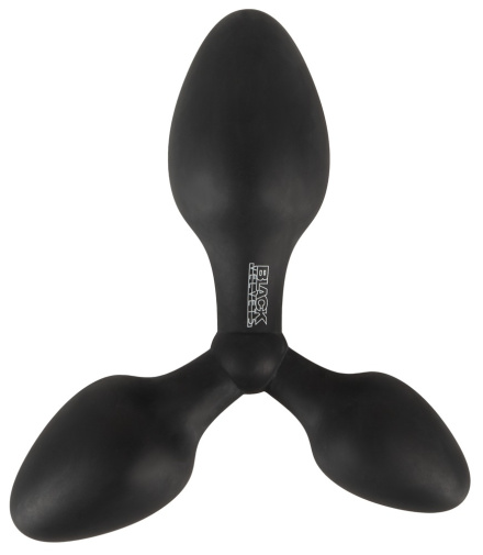 Black Velvets - Training Triple Butt Plug - Black photo
