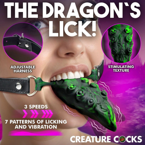 Creature Cocks - Dragon Lick Vibro Oral Enhancer photo