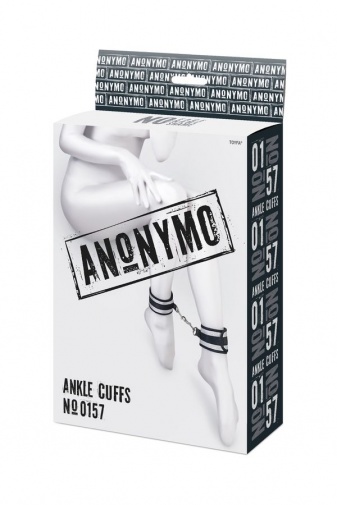 Anonymo - 脚踝扣 - 银色/黑色 照片