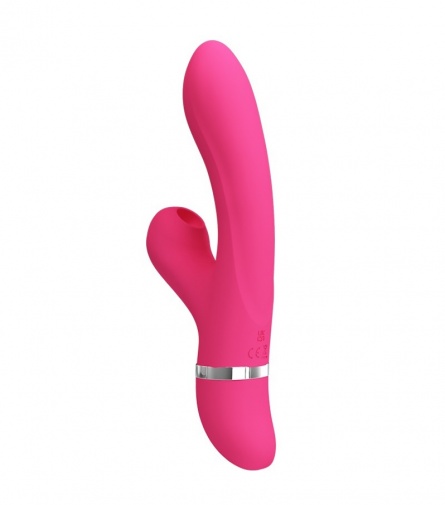 Pretty Love - Willow Rabbit Vibrator w Sucking - Pink photo