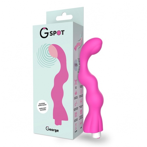 G-Spot - George 震动器 - 粉红色 照片