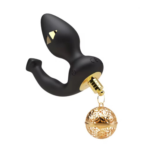 Sevanda - Weasel Estim Vibro Anal Plug - Black 照片