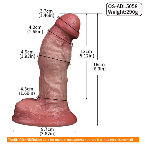 FAAK - Leo Double Layer Dildo - Flesh 照片