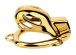 FAAK - Chastity Cage 184 w Belt & Plug - Gold 照片-11