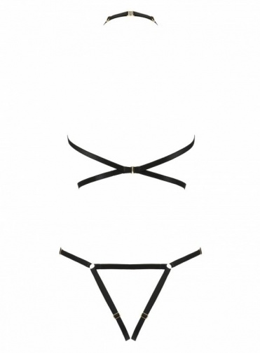 Passion - Ivena 束帶內衣 - 黑色 - L/XL 照片