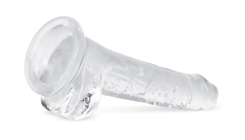 Easytoys - Jelly Realistic Dildo w Balls 17cm - Clear photo