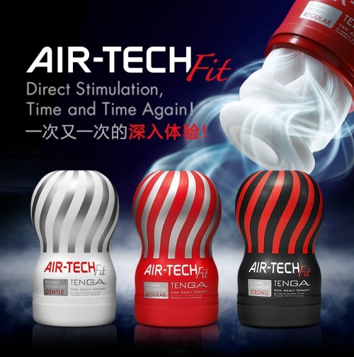 Tenga - Air-Tech Fit 重复使用型真空杯 标准型 - 红色 照片