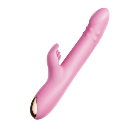 Erocome - Leominor Kissing Thrusting Vibrator - Pink photo