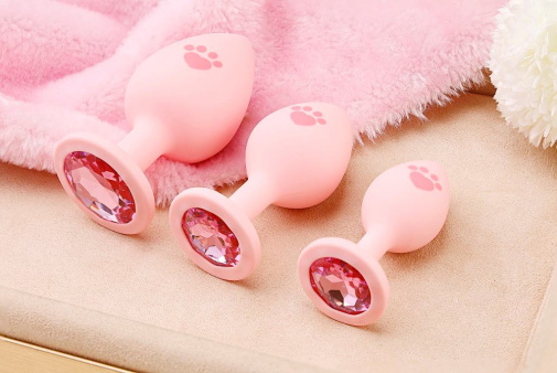 MT - Cat Scratching Anal Plug M - Pink 照片