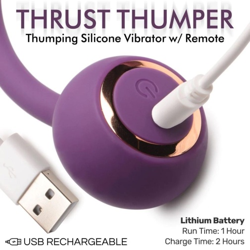 Inmi - Thumper Vibrator w Remote Control photo