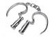 MT - Old Style Darby Handcuffs - Silver photo-6
