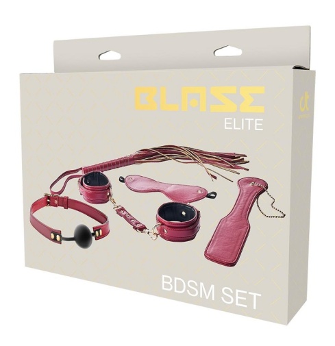 Dreamtoys - Blaze Elite BDSM Set - Red photo