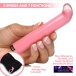 Prisms Erotic Glass - 10X Mini G-Spot Vibrator - Pink photo-3