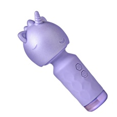 Bang! - Unicorn Mini Wand Vibrator - Purple 照片