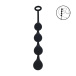 Levelz - Waterdrop Silicone Anal Balls M - Black 照片-3