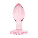 Add a touch of elegance to your anal adventures with this gl... Easytoys - Heart Glass Plug - Pink photo-5