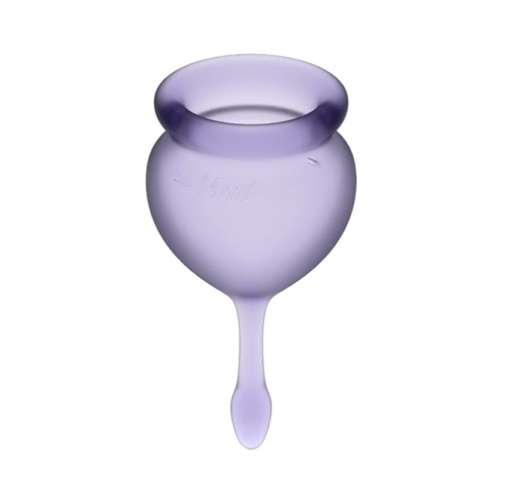 Satisfyer - Feel Good Menstrual Cup - Lilac photo