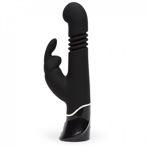 Fifty Shades of Grey - Greedy Girl G-Spot Thrusting Rabbit Vibrator - Black photo