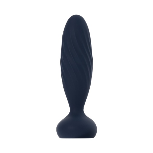 SVAKOM - Jordan APP Thrusting Anal Vibrator - Navy Blue photo