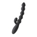 S Pleasures - Swagger Bead Rabbit Vibrator - Black photo