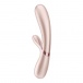 Satisfyer - Hot Lover 加温兔子震动棒 - 银/香槟色 照片-6