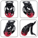 FAAK - Dragon Resin Chastity Cage M - Black photo-14