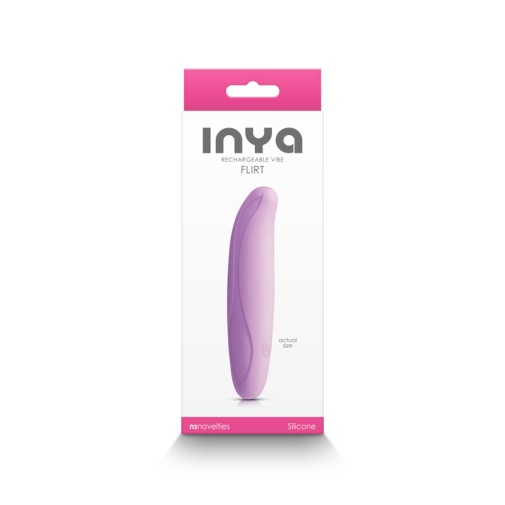 NS Novelties - INYA Flirt 迷你震動器 - 丁香色 照片