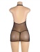 Ohyeah - Garter Mesh Dress - Black - M 照片-7